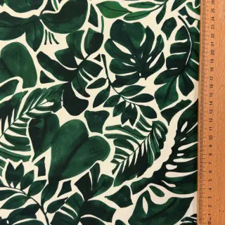 Decoration fabric Big leaves green digital print
