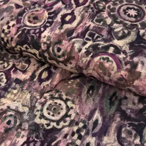 Decoration fabric Abstract burgundy digital print