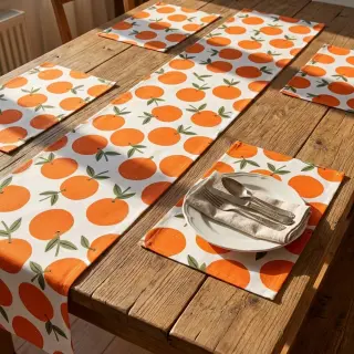 Decoration fabric Fruits design C