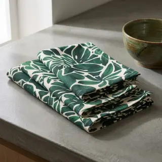 Decoration fabric Big leaves green digital print