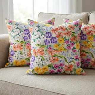 Decoration fabric Floralia multi digital print