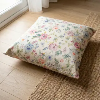 Decoration fabric Linenlook Romance digital print