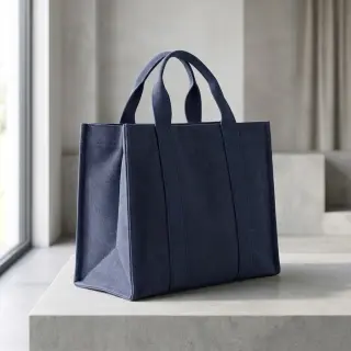 CANVAS STONEWASHED dark navy