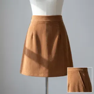 Fine corduroy caramel