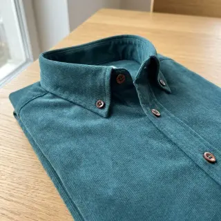 Fine corduroy teal