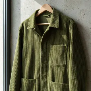 Corduroy forest green