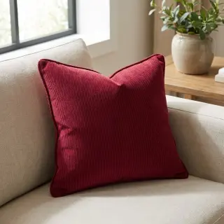 Fine corduroy dark red