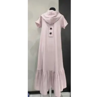 Linen viscose PREMIUM light old pink