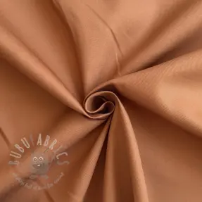 Cotton fabric TWILL Mango cognac