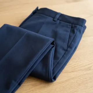 Cotton fabric TWILL Mango marine