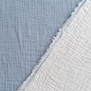 Double gauze/muslin DOUBLE FACE light jeans