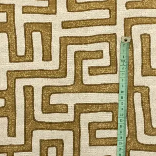 Decoration fabric RAFFIA ocre