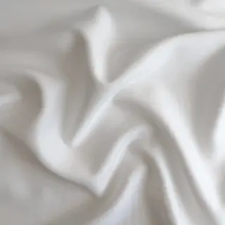 Linen viscose BUBBLY white