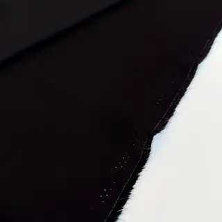 Linen viscose BUBBLY black
