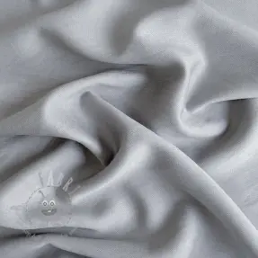 Linen viscose BUBBLY light grey