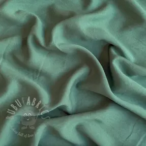 Linen viscose BUBBLY dak mint