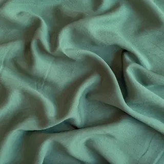 Linen viscose BUBBLY dak mint