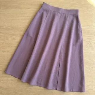 Linen viscose BUBBLY lavender