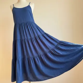 Linen viscose BUBBLY jeans