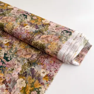 Viscose RAYON POPLIN Blossoms design B