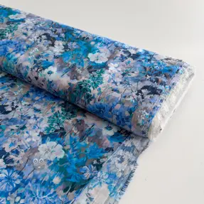 Viscose RAYON POPLIN Blossoms design C