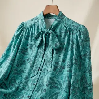 Viscose RAYON POPLIN Paisley design C