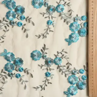 Tulle netting Big flowers