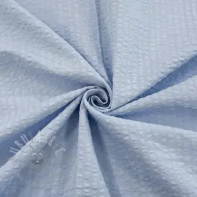Cotton fabric BUBBLE dusty blue
