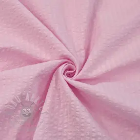 Cotton fabric BUBBLE poudre