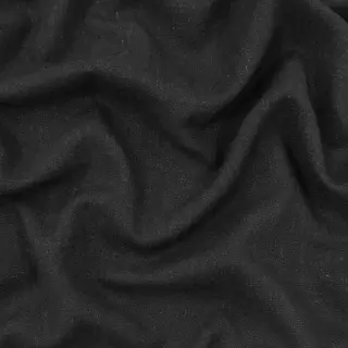 Linen viscose WASHED black