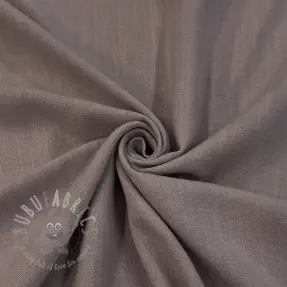 Linen viscose WASHED taupe