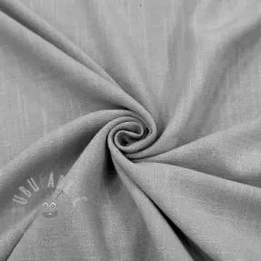 Linen viscose WASHED grey