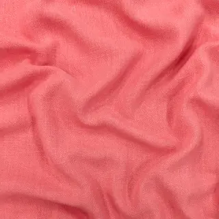 Linen viscose WASHED coral