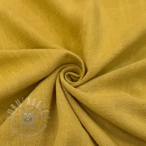 Linen viscose WASHED ochre