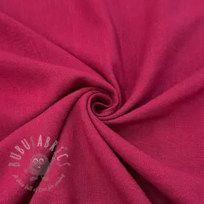 Linen viscose WASHED berry