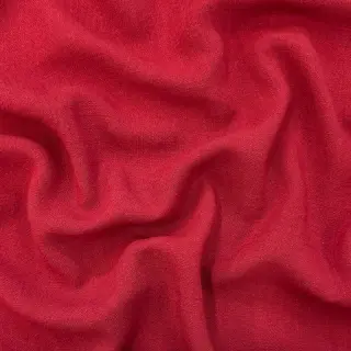 Linen viscose WASHED dark red