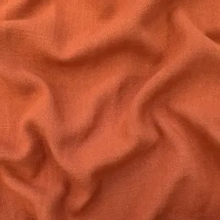 Linen viscose WASHED terracotta