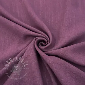 Linen viscose WASHED mauve
