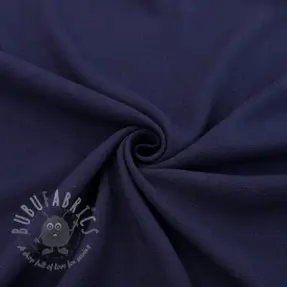 Linen viscose WASHED navy