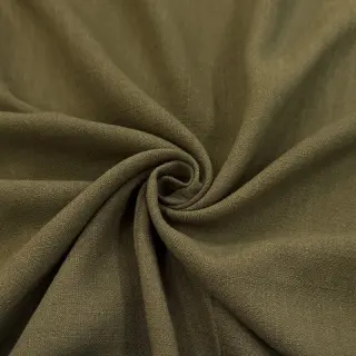 Linen viscose WASHED olive