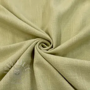 Linen viscose WASHED light lime
