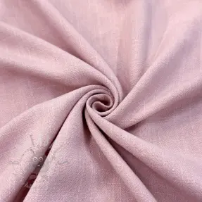 Linen viscose WASHED old rose