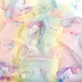 Tulle netting Glitter unicorn