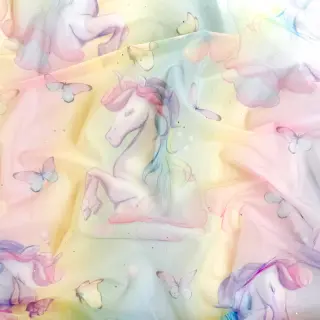 Tulle netting Glitter unicorn
