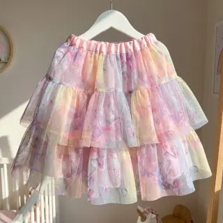 Tulle netting Glitter unicorn