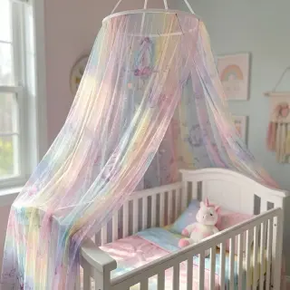 Tulle netting Glitter unicorn