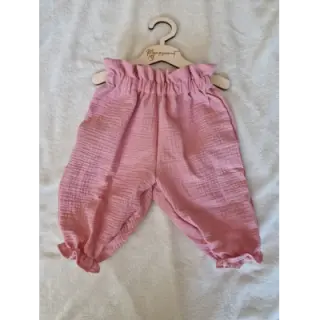 Double gauze/muslin soft rose
