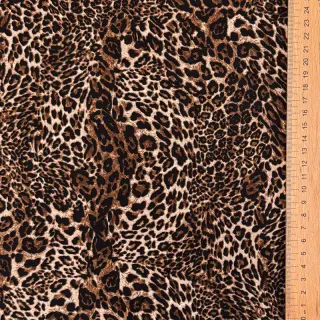 Viscose RADIANCE Skinny brown digital print