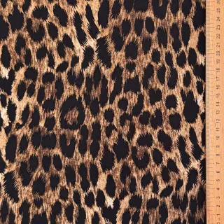 Viscose RADIANCE Wild skin brown digital print