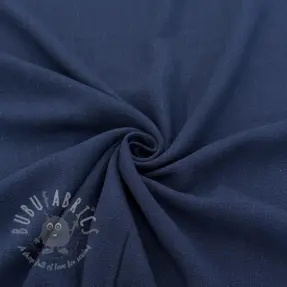 Linen viscose WASHED marine